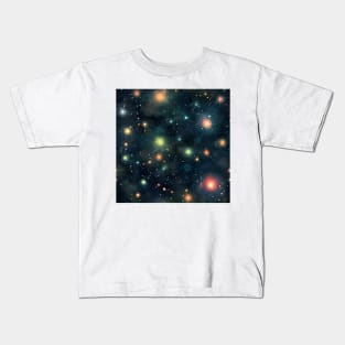 Deep Outer Space Pattern 6 Kids T-Shirt